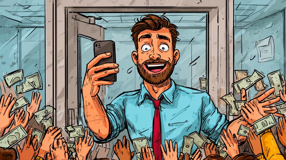 Business owner dealing with marketing challenges